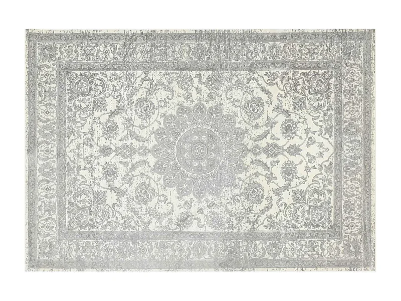 Tapis Déco Tissé "Persan" 68x110cm Naturel