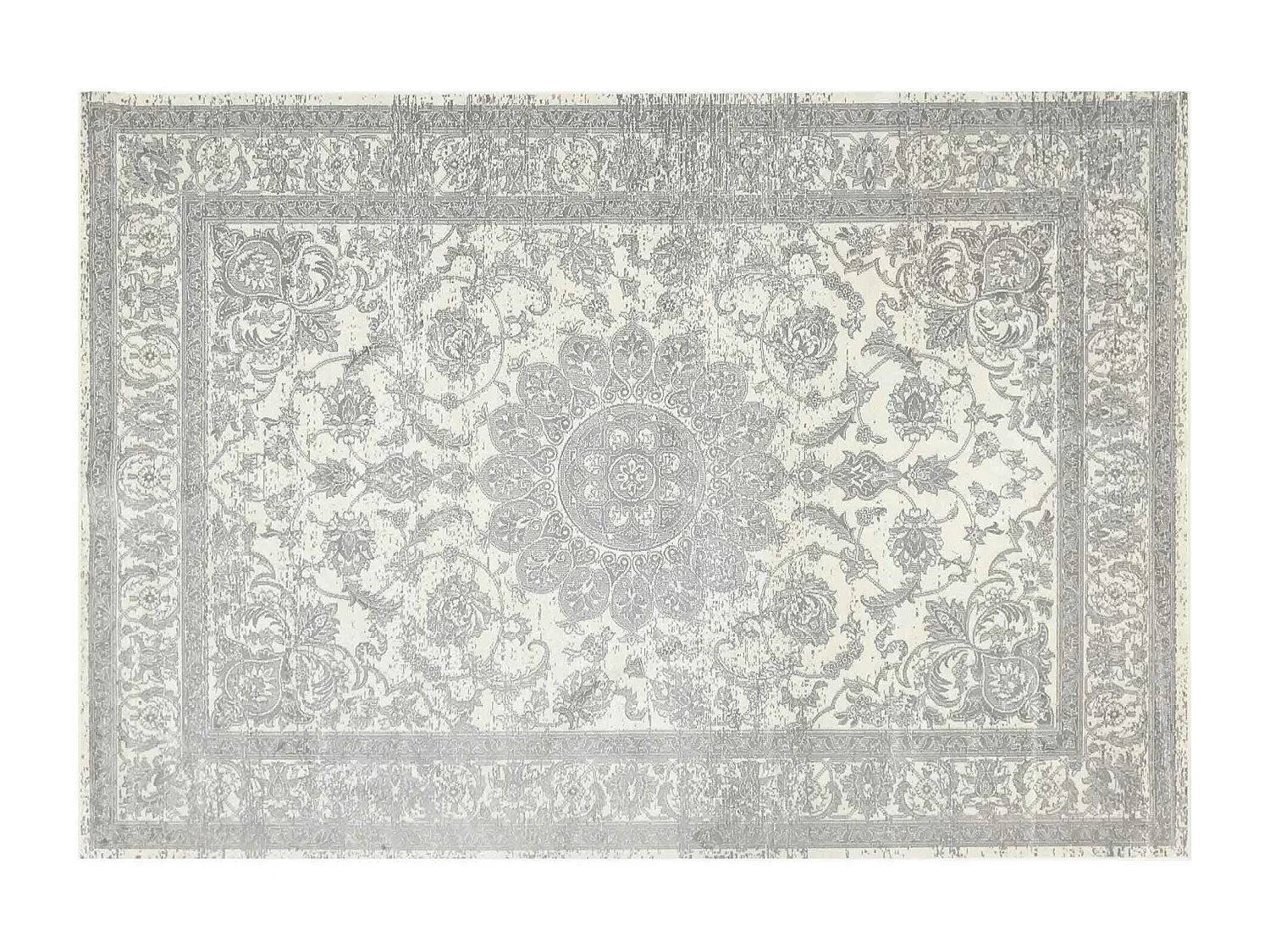 Tapis Déco Tissé "Persan" 68x110cm Naturel