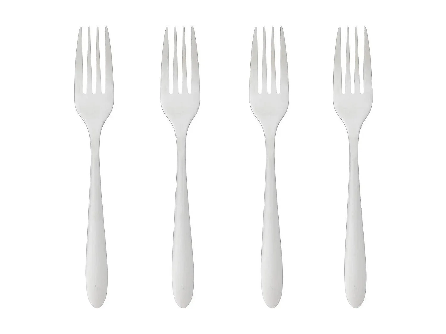 Lot de 4 Fourchettes Inox "Nevis" 19cm Argent