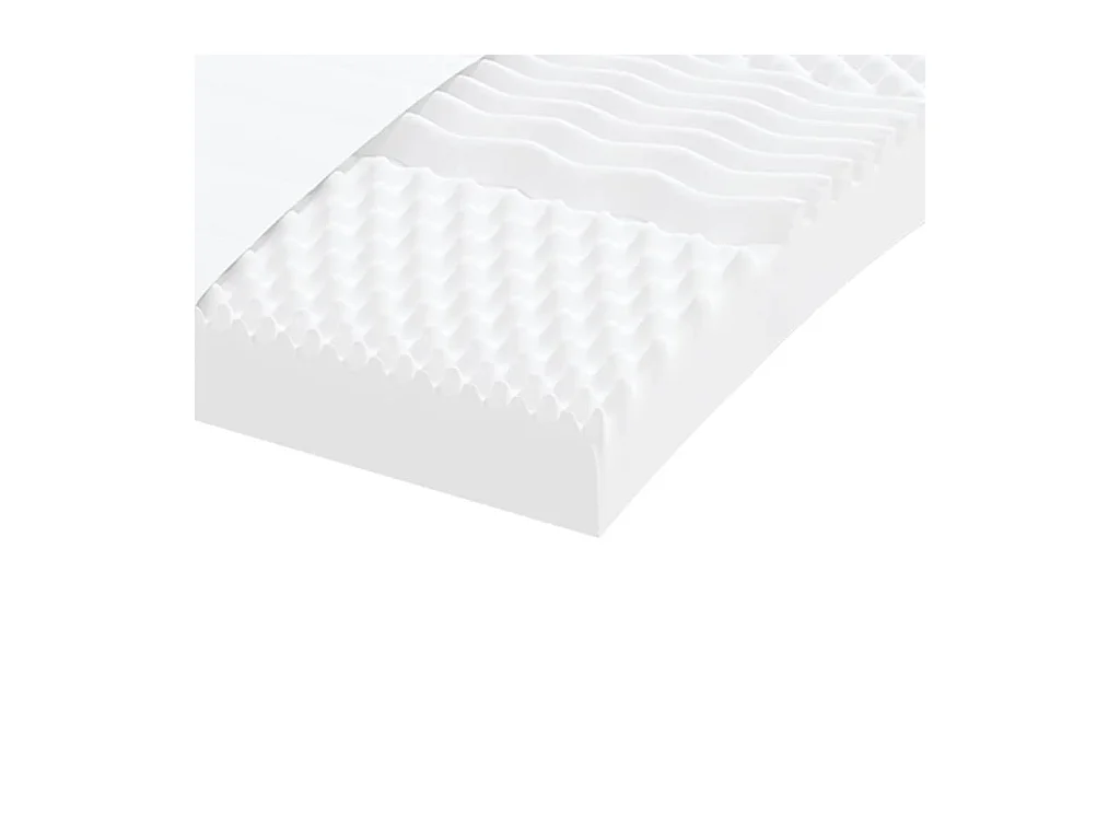Divano Letto Estraibile Materassi Grigio Scuro 90x190cm Tessuto