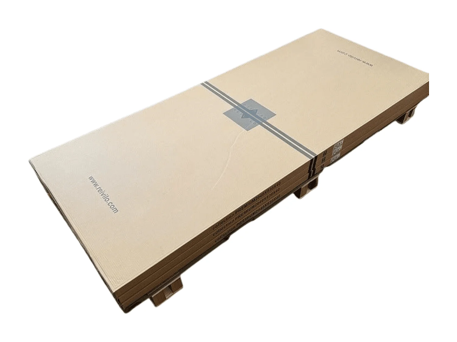 Bloc-porte pose fin de chantier collection Premium Classic 2 panneaux, H.204 x l.93 cm, aspect chêne naturel, réversible