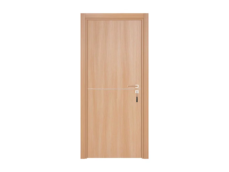 Bloc-porte pose fin de chantier collection Premium Riva, H.204 x l.73 cm, aspect chêne naturel, réversible