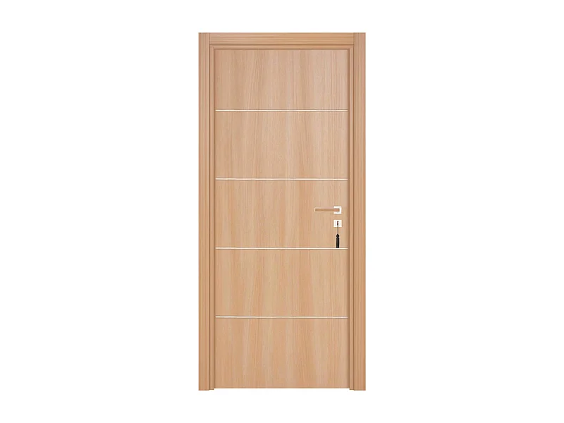 Bloc-porte pose fin de chantier collection Premium Seymour, H.204 x l.83 cm, aspect chêne naturel, réversible