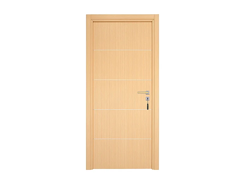 Bloc-porte pose fin de chantier collection Premium Seymour, H.204 x l.73 cm, aspect chêne clair, réversible