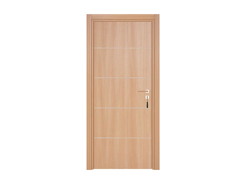 Bloc-porte pose fin de chantier collection Premium Seymour, H.204 x l.93 cm, aspect chêne naturel, réversible