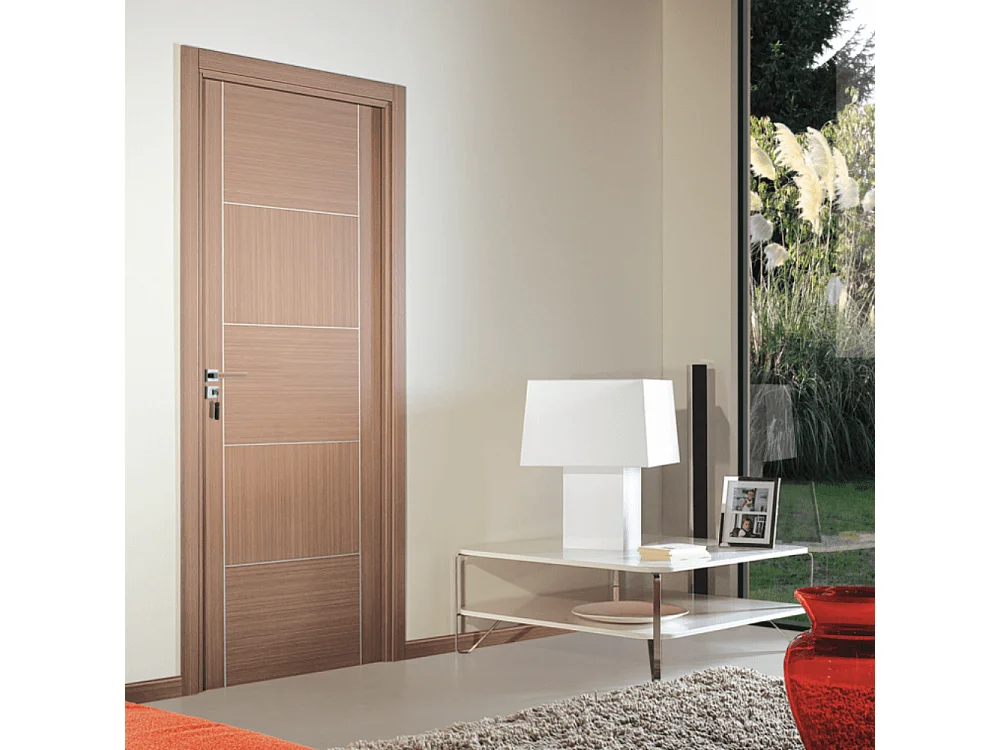 Bloc-porte pose fin de chantier collection PREMIUM Casoar, H.204 x l.93 cm, aspect chêne gris, réversible - Reivilo