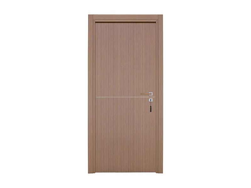 Bloc-porte pose fin de chantier collection Premium Riva, H.204 x l.93 cm, aspect chêne gris, réversible