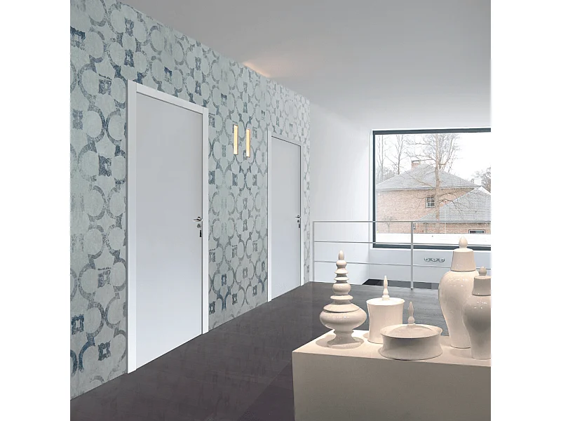 Bloc-porte Liberto, 93 cm, pré-peint