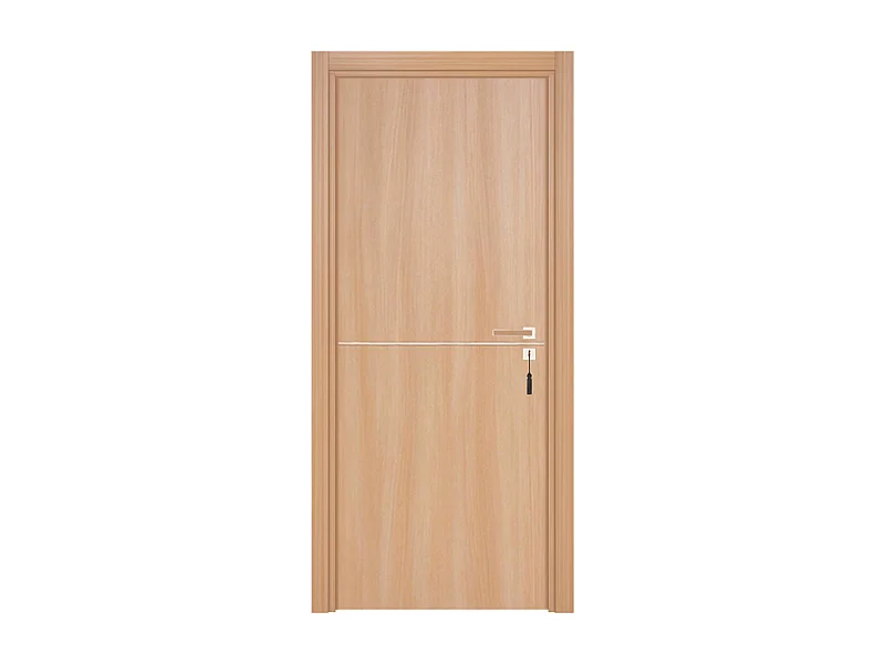 Bloc-porte pose fin de chantier collection Premium Riva, H.204 x l.93 cm, aspect chêne naturel, réversible