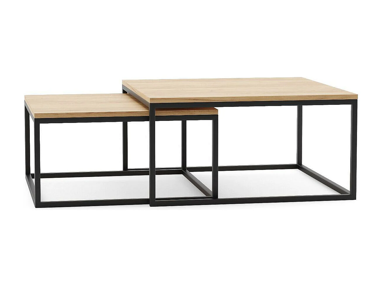 Mesa Centro DUAL CT76 76x76x39 Bege