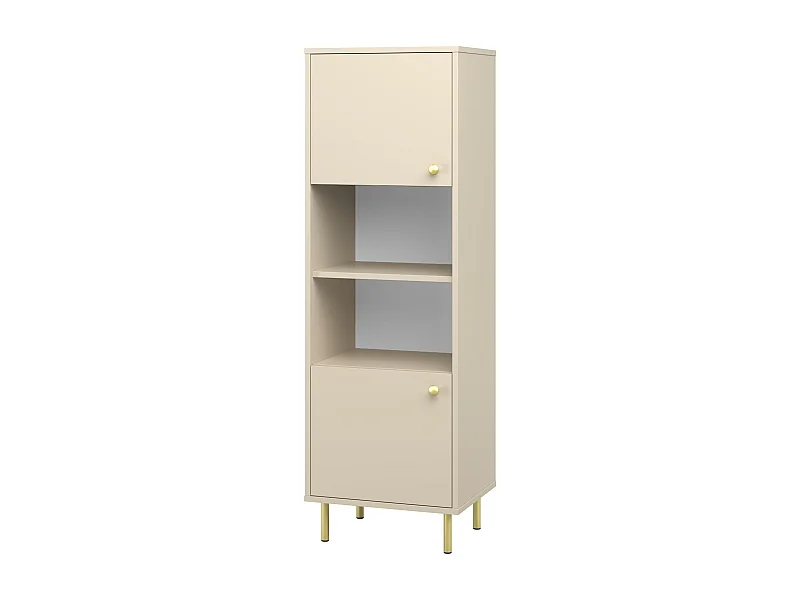 Vitrinekast VENUS SC50 2D 50x40x153 Beige