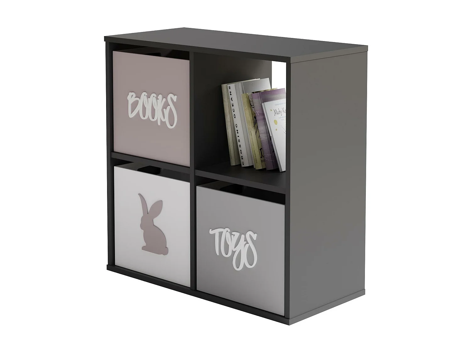 Vetrina LONI SC80 80x80x38 Grigio