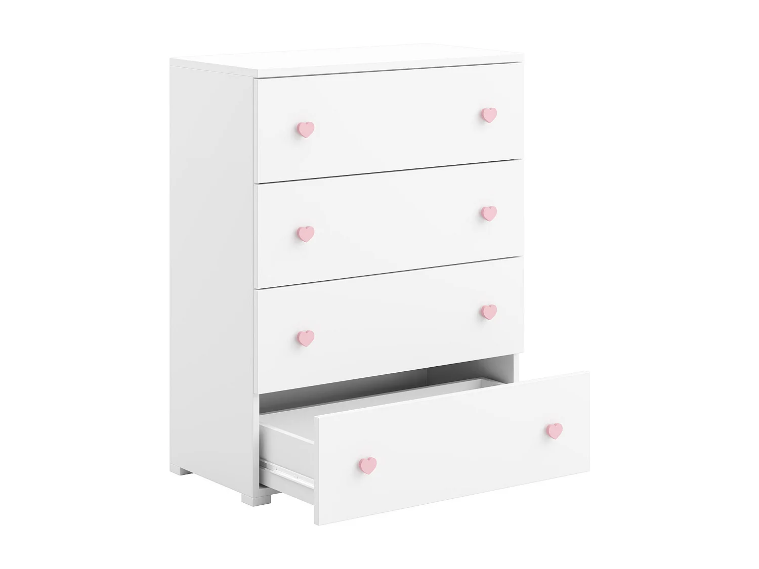 Buffet EMILY SB80 4D 80x102x40 Blanc