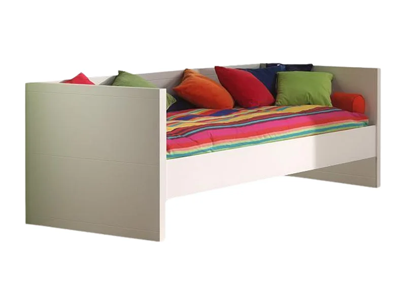 Bed LARA KSB005 96x210x77 Wit