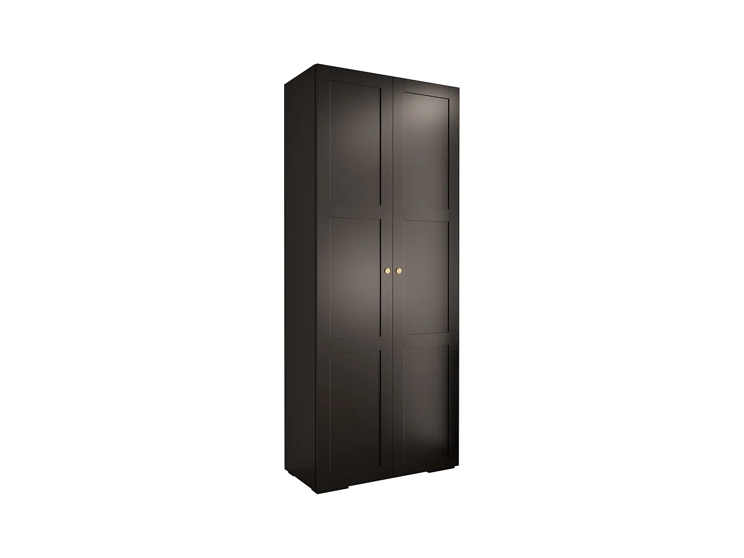 DREHTÜRENSCHRANK MANHATTAN RYFEL 10 236,7/100/47 2-türig (Schwarz)