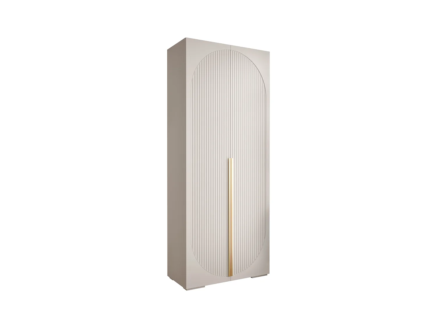 DREHTÜRENSCHRANK MANHATTAN RYFEL 5 236,7/100/47 2-türig (Weiß)