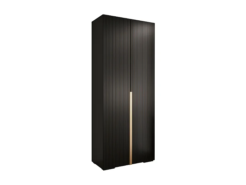 DREHTÜRENSCHRANK MANHATTAN RYFEL 9 236,7/100/47 2-türig (Schwarz)