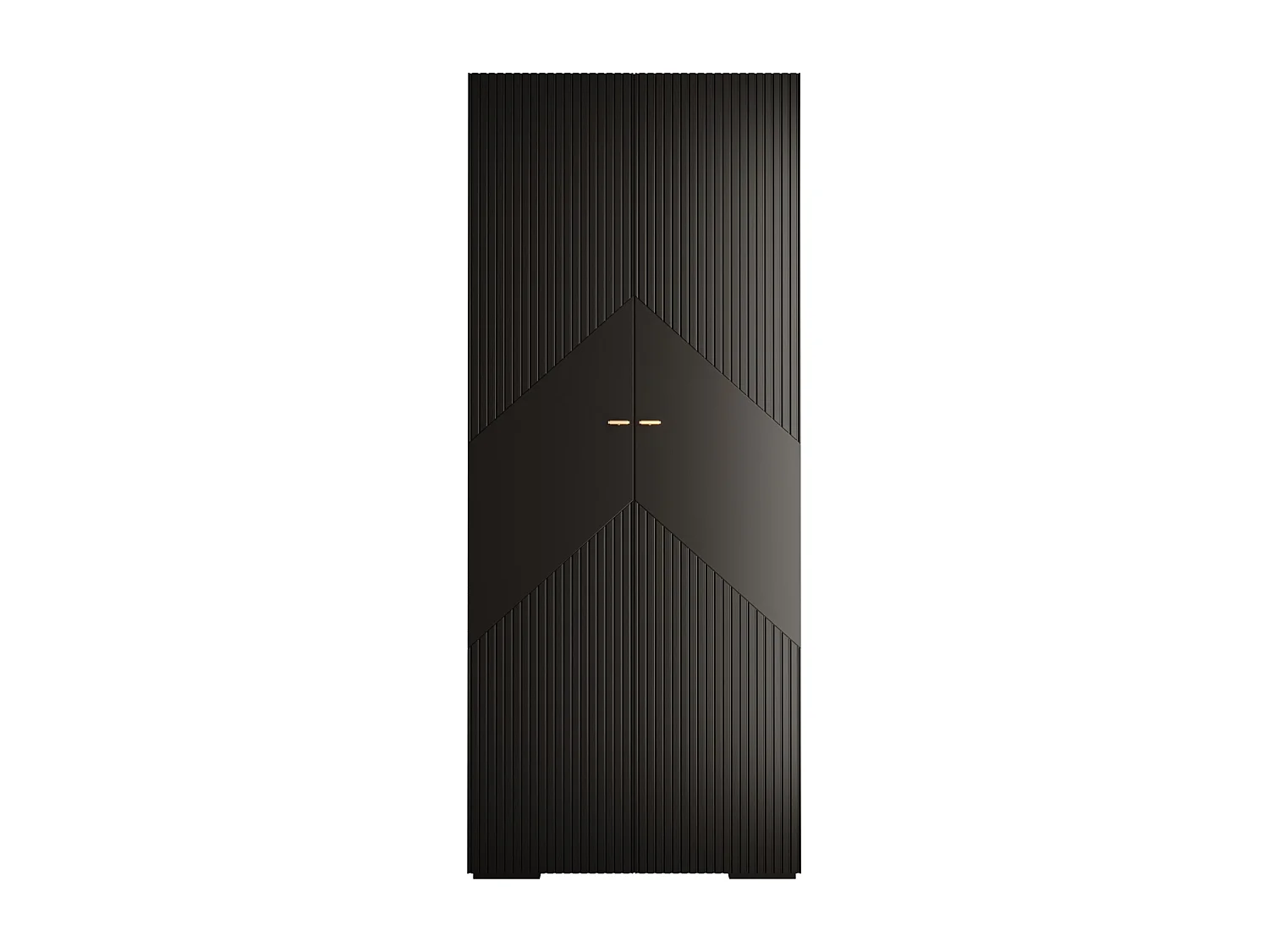 Draaideurkast Manhattan Ryfel 2 236,7/100/47 2-deurs (zwart)