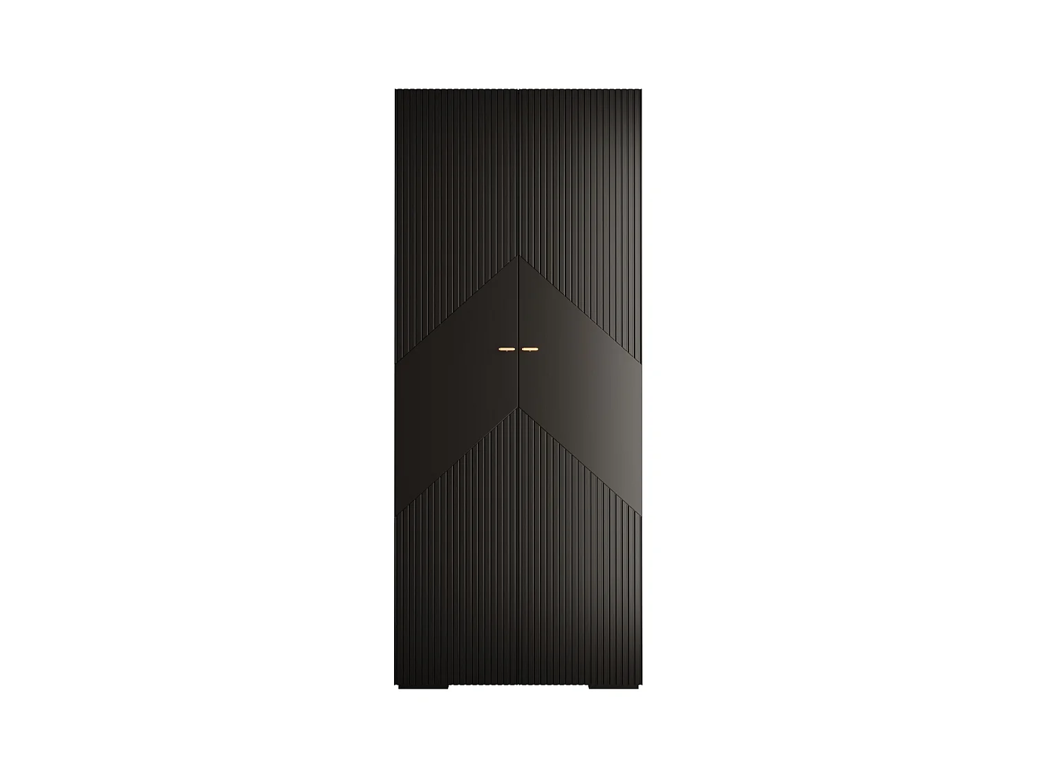 DREHTÜRENSCHRANK MANHATTAN RYFEL 2 236,7/100/47 2-türig (Schwarz)