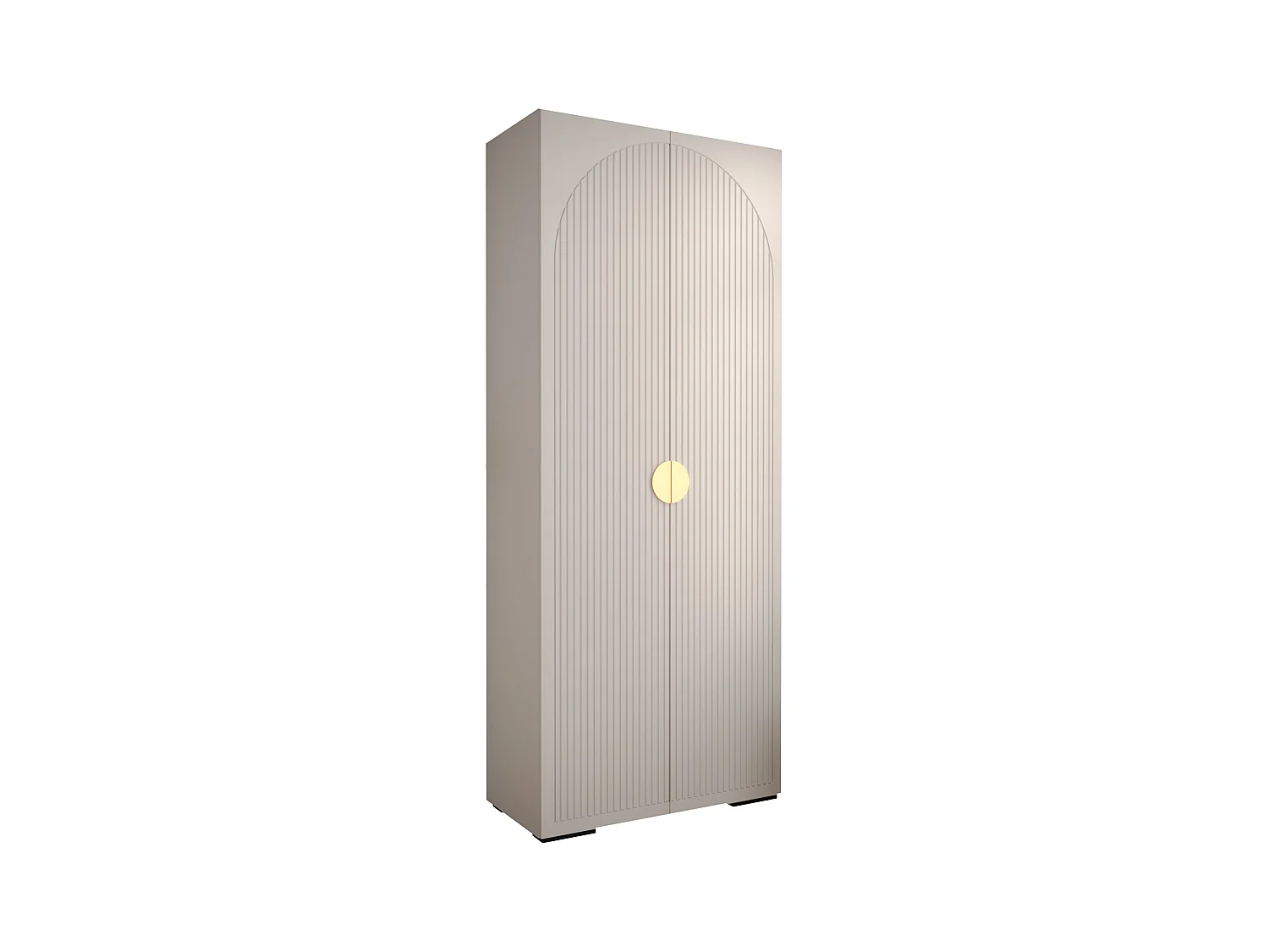 DREHTÜRENSCHRANK MANHATTAN RYFEL 1 236,7/100/47 2-türig (Weiß)