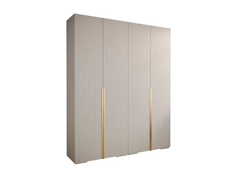 DREHTÜRENSCHRANK MANHATTAN RYFEL 9 236,7/200/47 4-türig (Weiß)