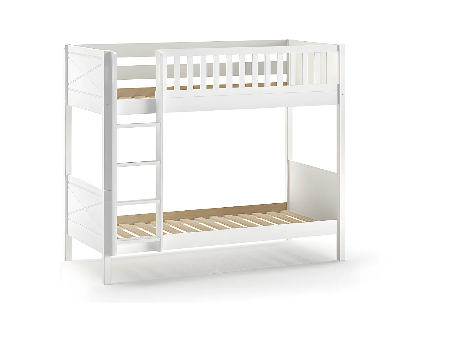 Stapelbed SCOTT BB005 90x200 cm Wit