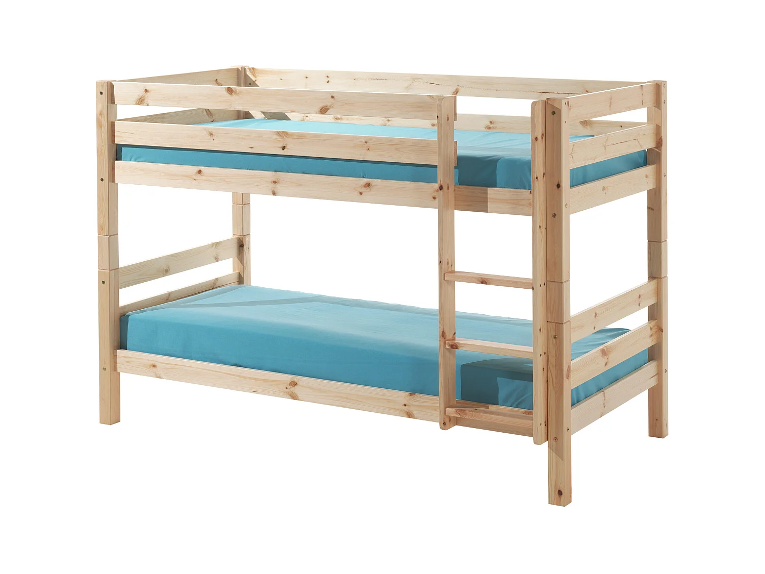 Lits superposés PINO BB005 90x200 cm Clair naturel