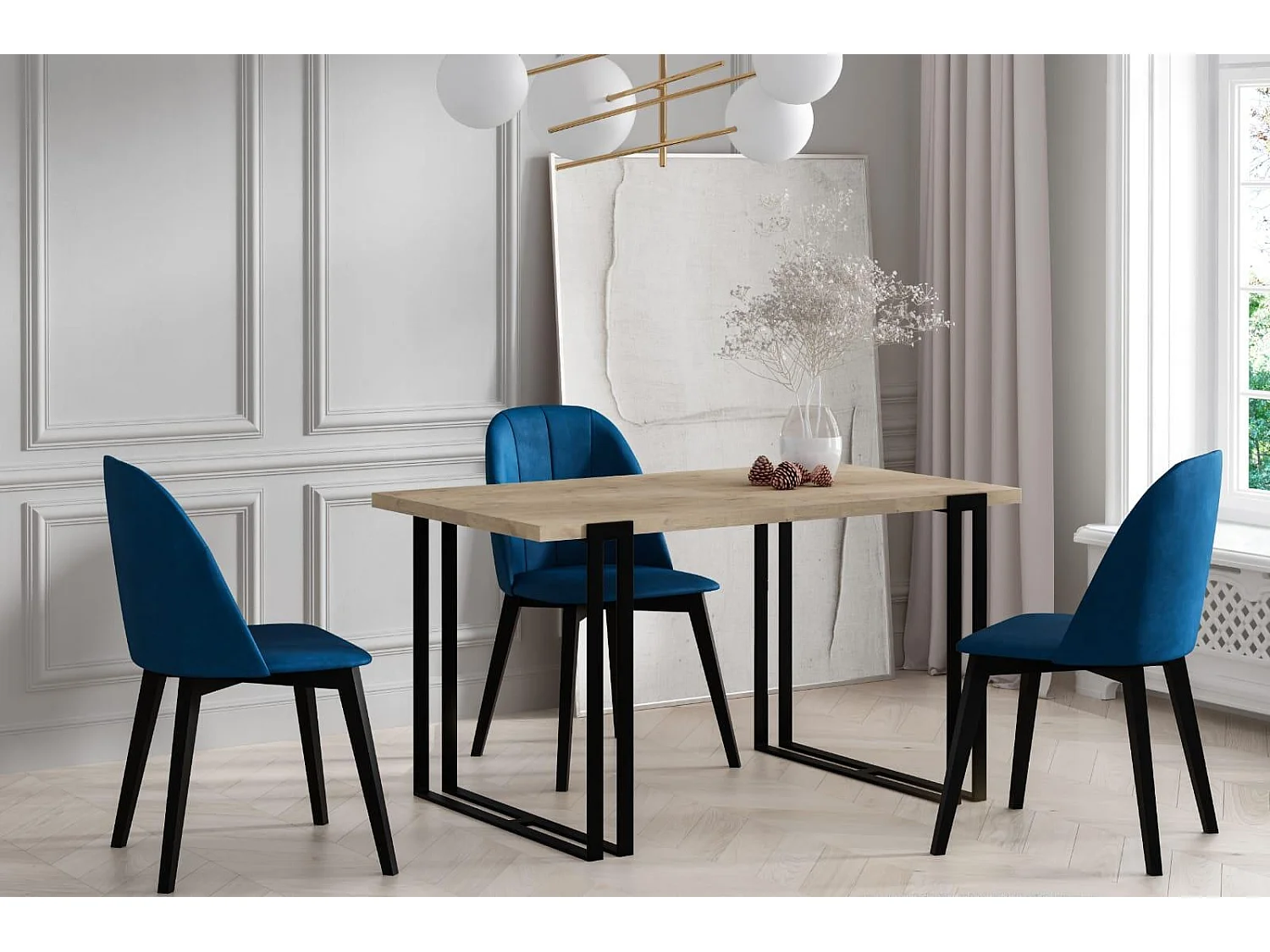 Mesa De Comedor HORTEN DT80 80x240x76 Beige