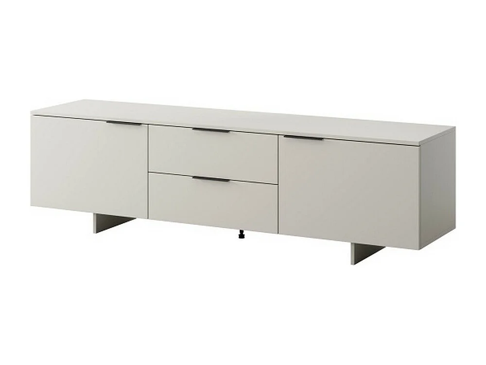 Porta TV Jude beige a 2 ante e 2 cassetti