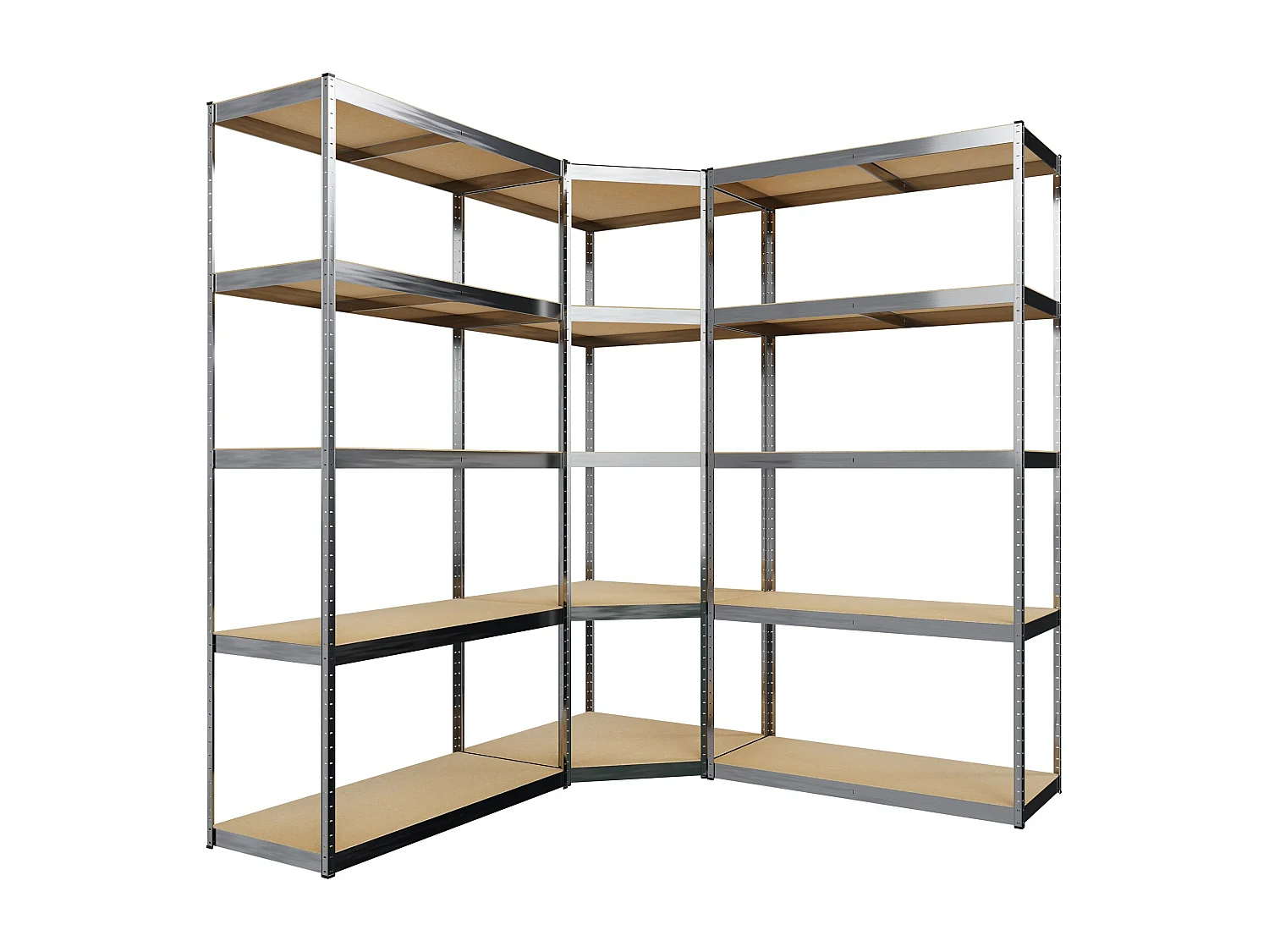 Système d'étagères 3 places