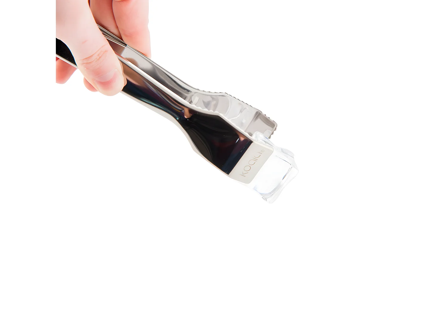 Pinzas para hielo con dientes de la colección Chill de Koala en acero inoxidable