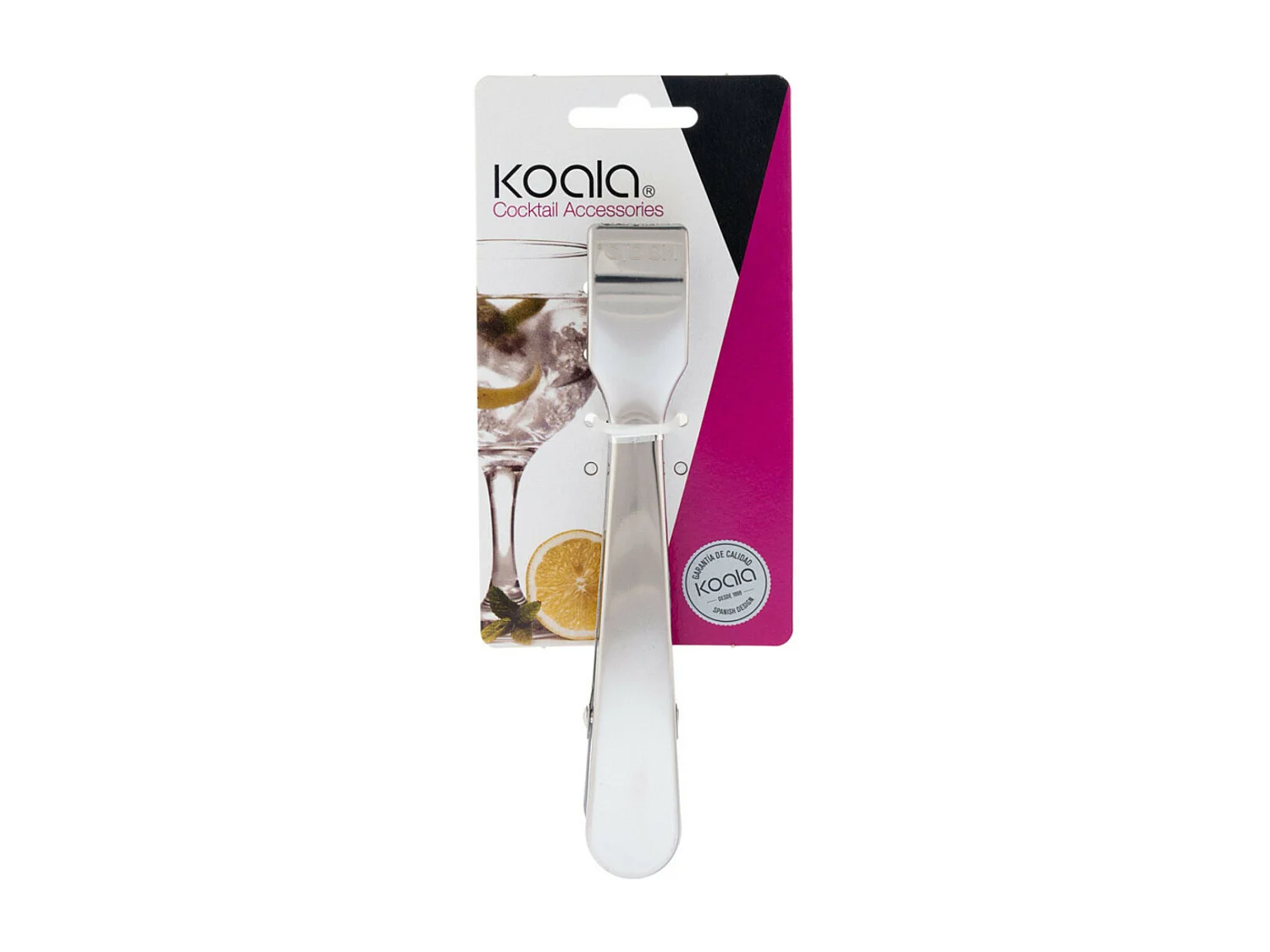 Pinzas para hielo con dientes de la colección Chill de Koala en acero inoxidable