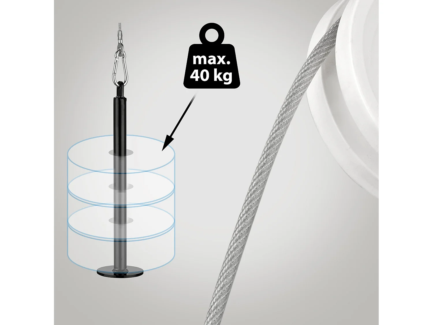 Seilzug System + Griff-Set Latzug