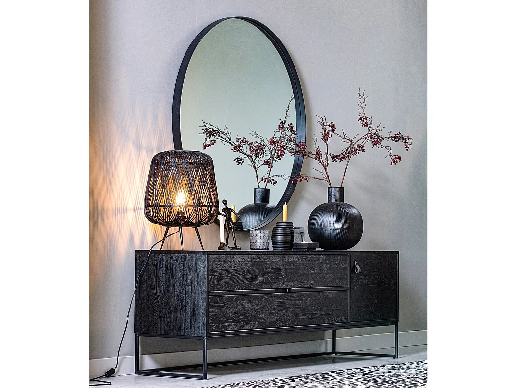 SILAS - Mobile TV nero L180