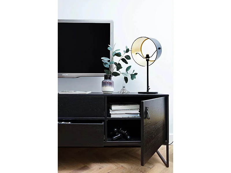 SILAS - Mobile TV nero L180