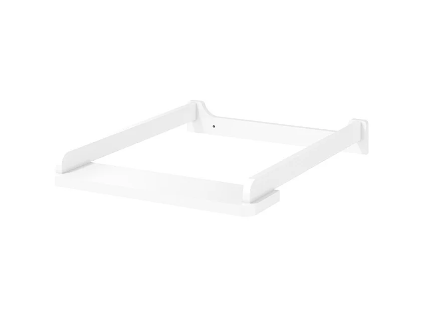 Commode à langer 4 tiroirs  bois massif blanc MARLEY