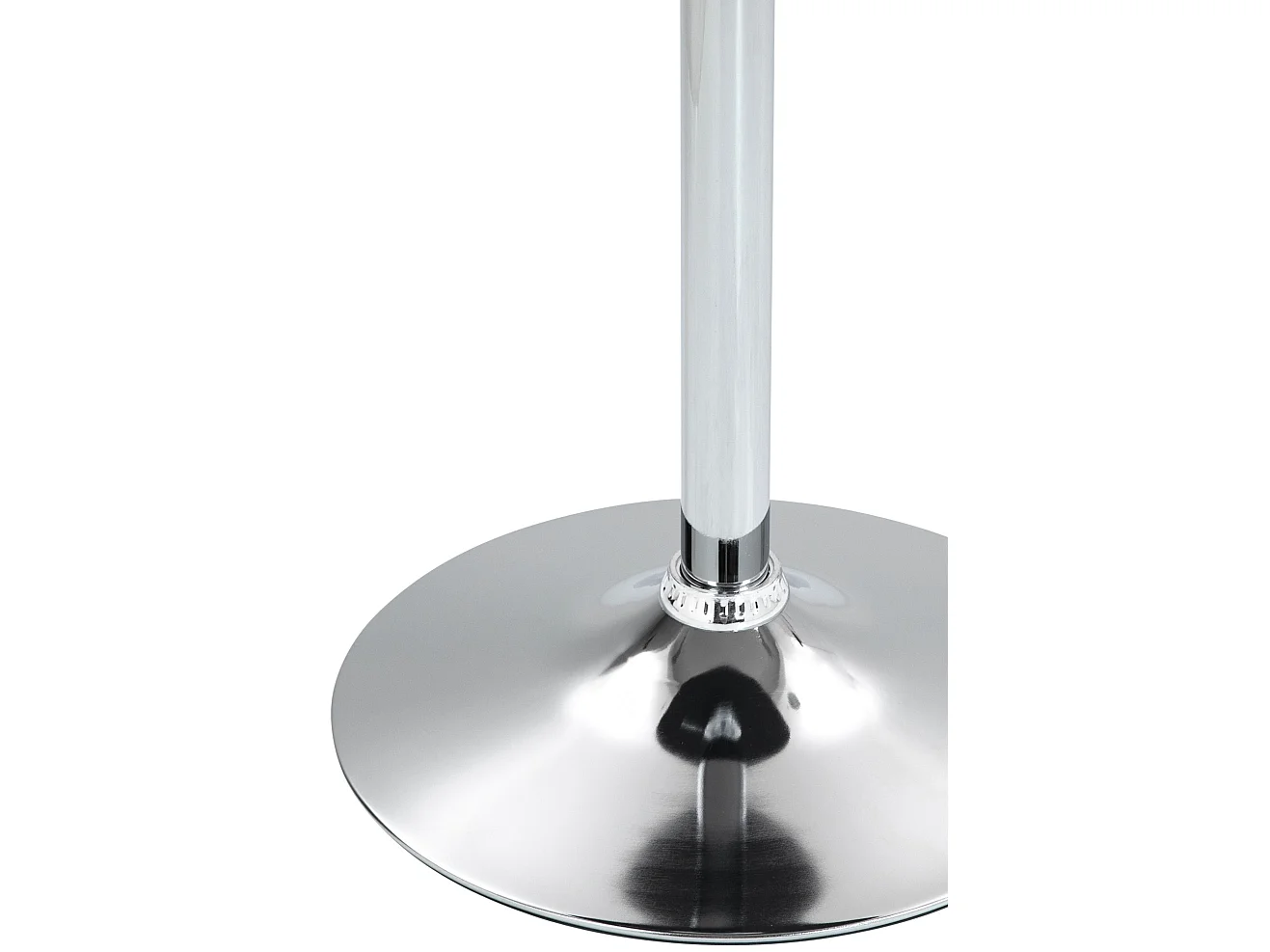 Table haute - rond Ø 60 cm - Bois - Blanc - Lamoni