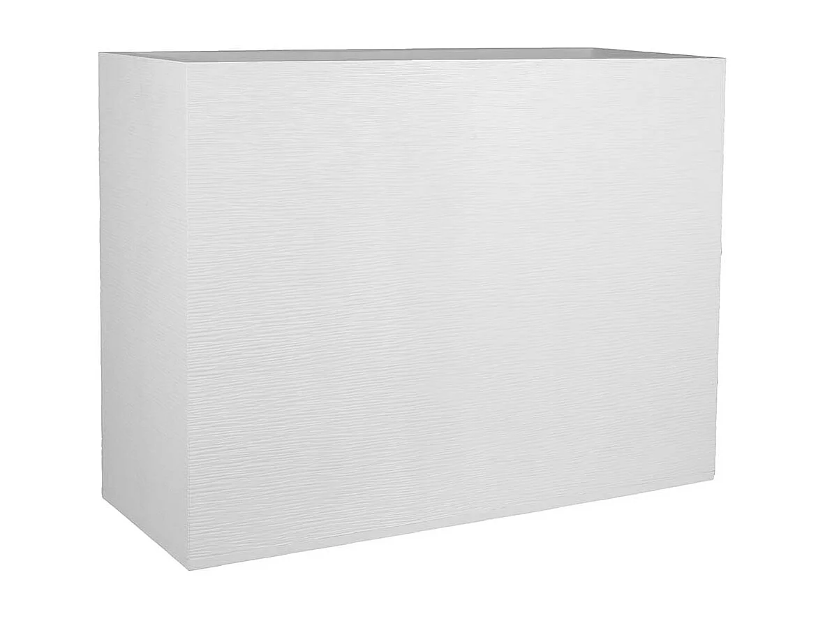 Jardinera Muret Loft 46L - 78,5 x 29,5 x 60 cm - Blanca lavada
