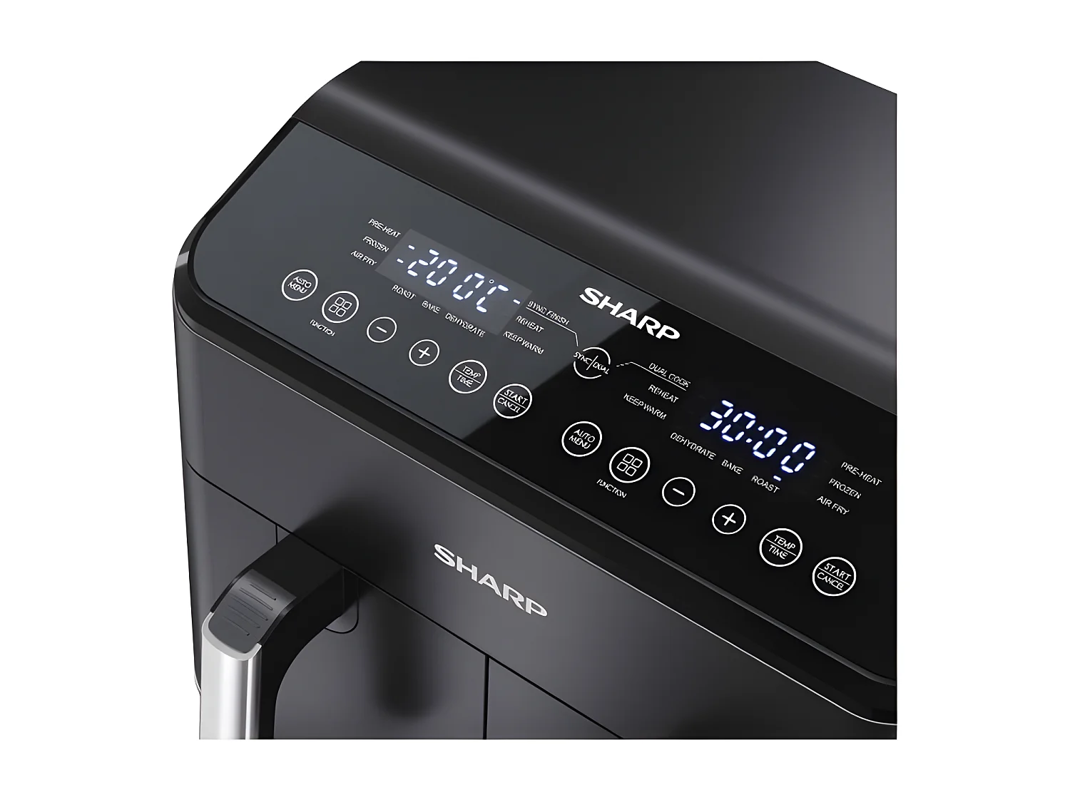 Sharp Friteuse 8l 1800w noir - af-gd82ae-b