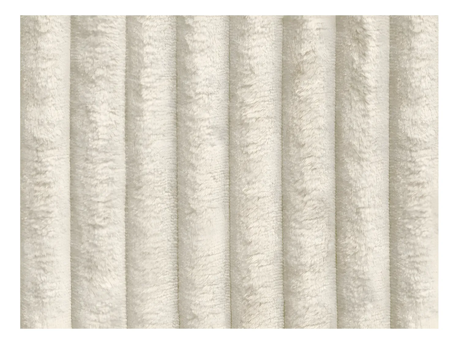Lit coffre 160 x 200 cm - Velours côtelé grosses côtes - Beige + Matelas - TIMANO de Pascal Morabito