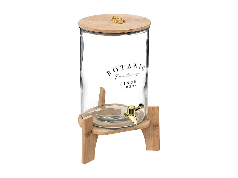 Distributeur de Boisson "Bota" 8L Transparent & Beige