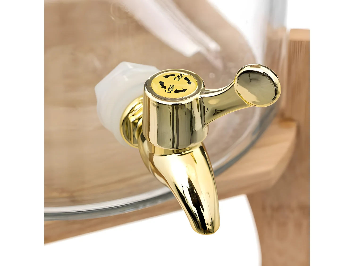 Distributeur de Boisson "Bota" 8L Transparent & Beige