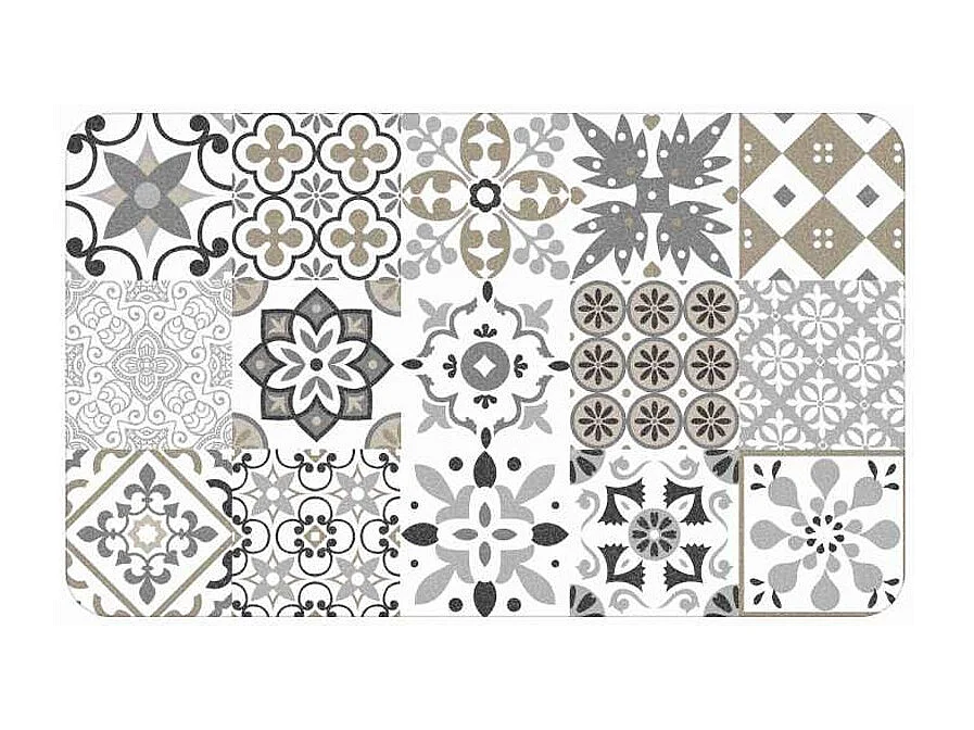 Tapis Déco Rectangle "Salou" 45x75cm Naturel