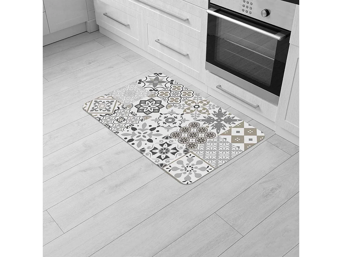 Tapis Déco Rectangle "Salou" 45x75cm Naturel
