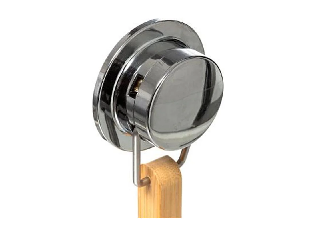 Crochet Porte Serviette "Bambou" 15cm Naturel