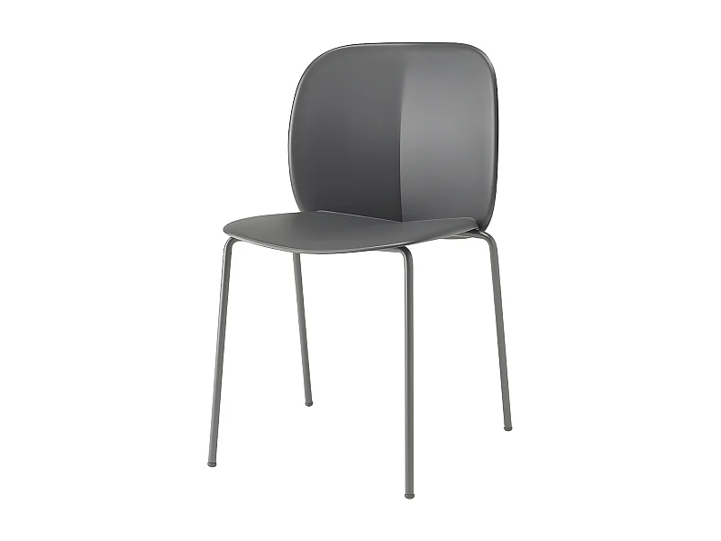 Chaise empilable Mentha recyclée par SCAB