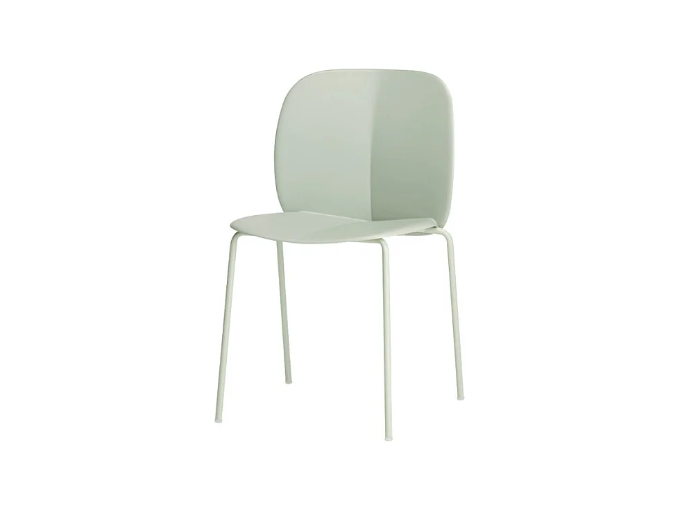 Chaise empilable Mentha recyclée par SCAB