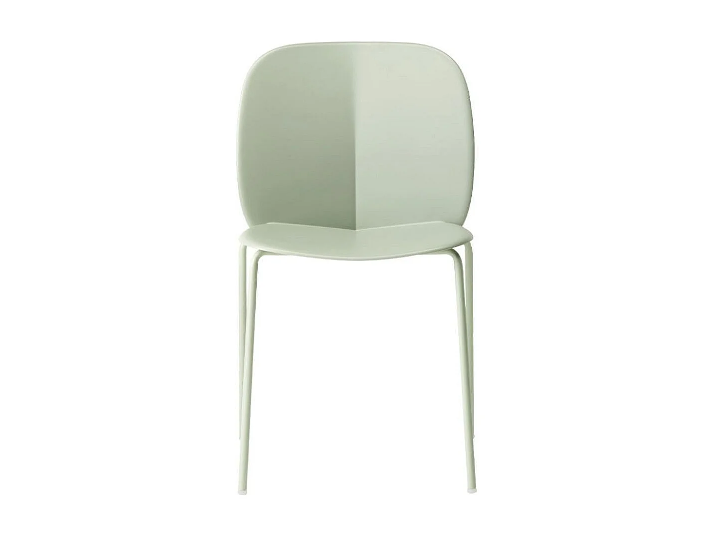 Chaise empilable Mentha recyclée par SCAB