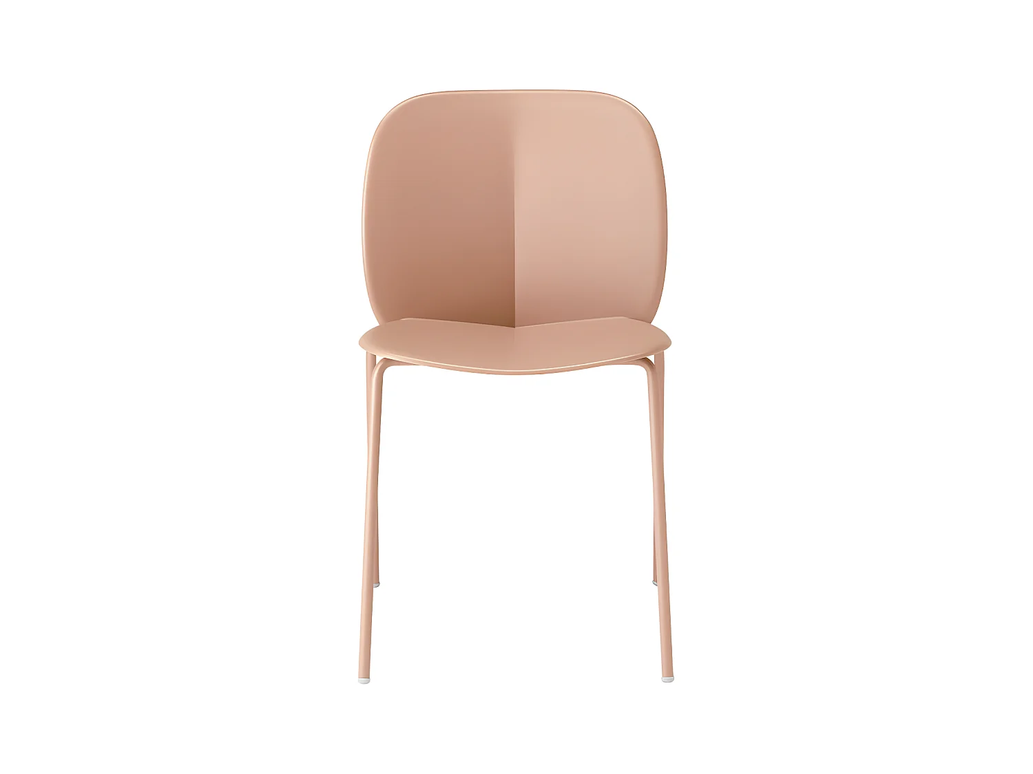 Chaise empilable Mentha recyclée par SCAB
