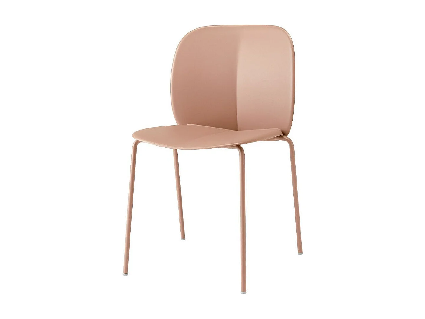 Chaise empilable Mentha recyclée par SCAB